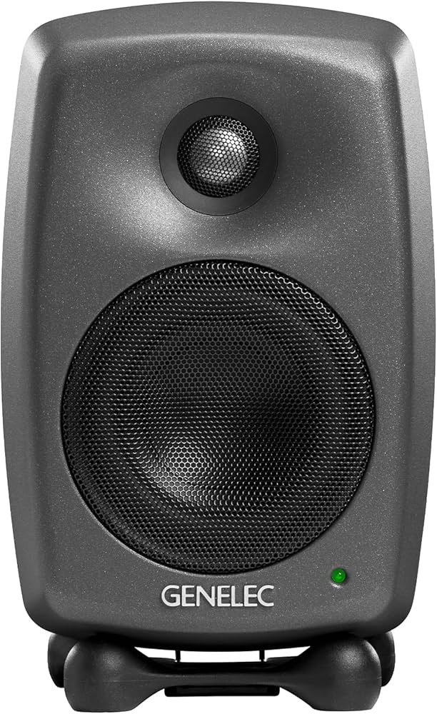 Amazon | GENELEC 8020DPM リファレンス・モニタースピーカー grey
