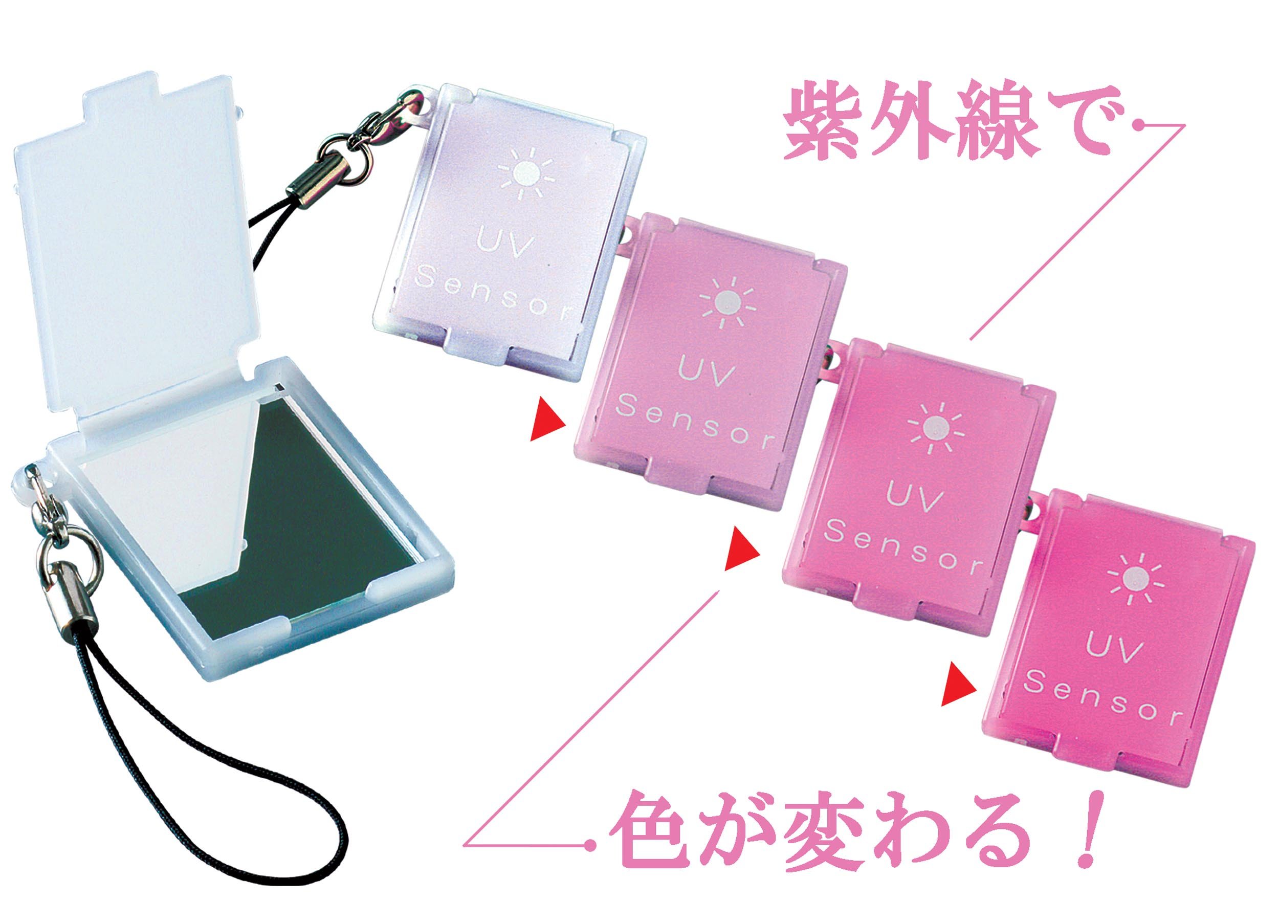 Amazon.co.jp: 【紫外線対策】日焼け対策・紫外線の強さが色で分かるUV