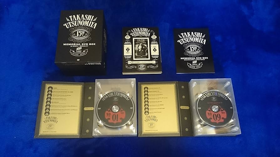 Amazon.co.jp: Takashi Utsunomiya 15th Anniversary Memorial DVD-BOX