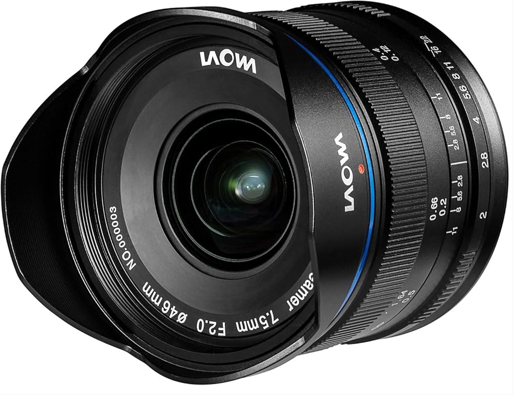 Amazon.co.jp: 【国内正規品】 LAOWA 単焦点 広角レンズ 7.5㎜ F/2 MFT