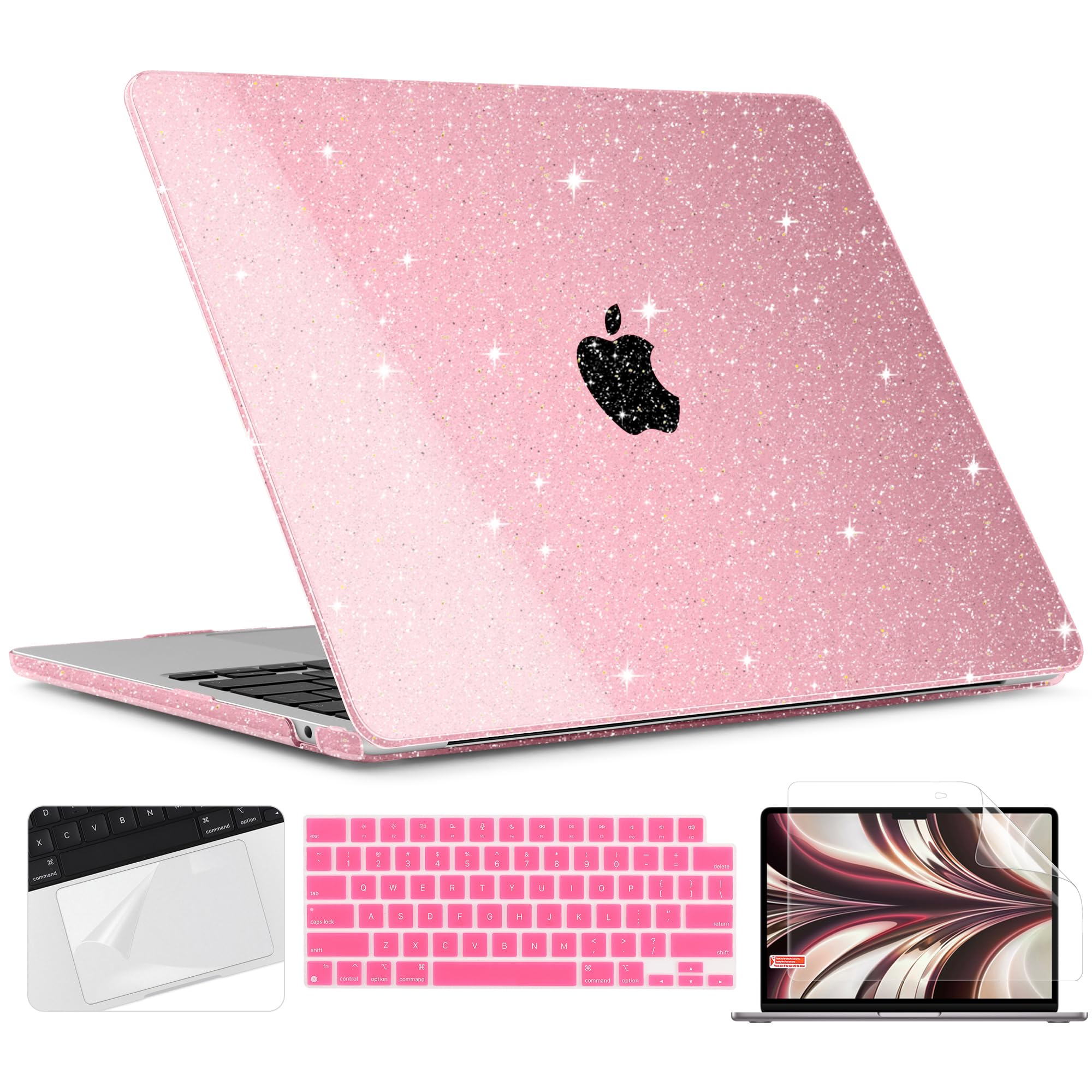 Amazon.com: TWOLSKOO for M4 MacBook Air 13.6 inch Case 2025-2022