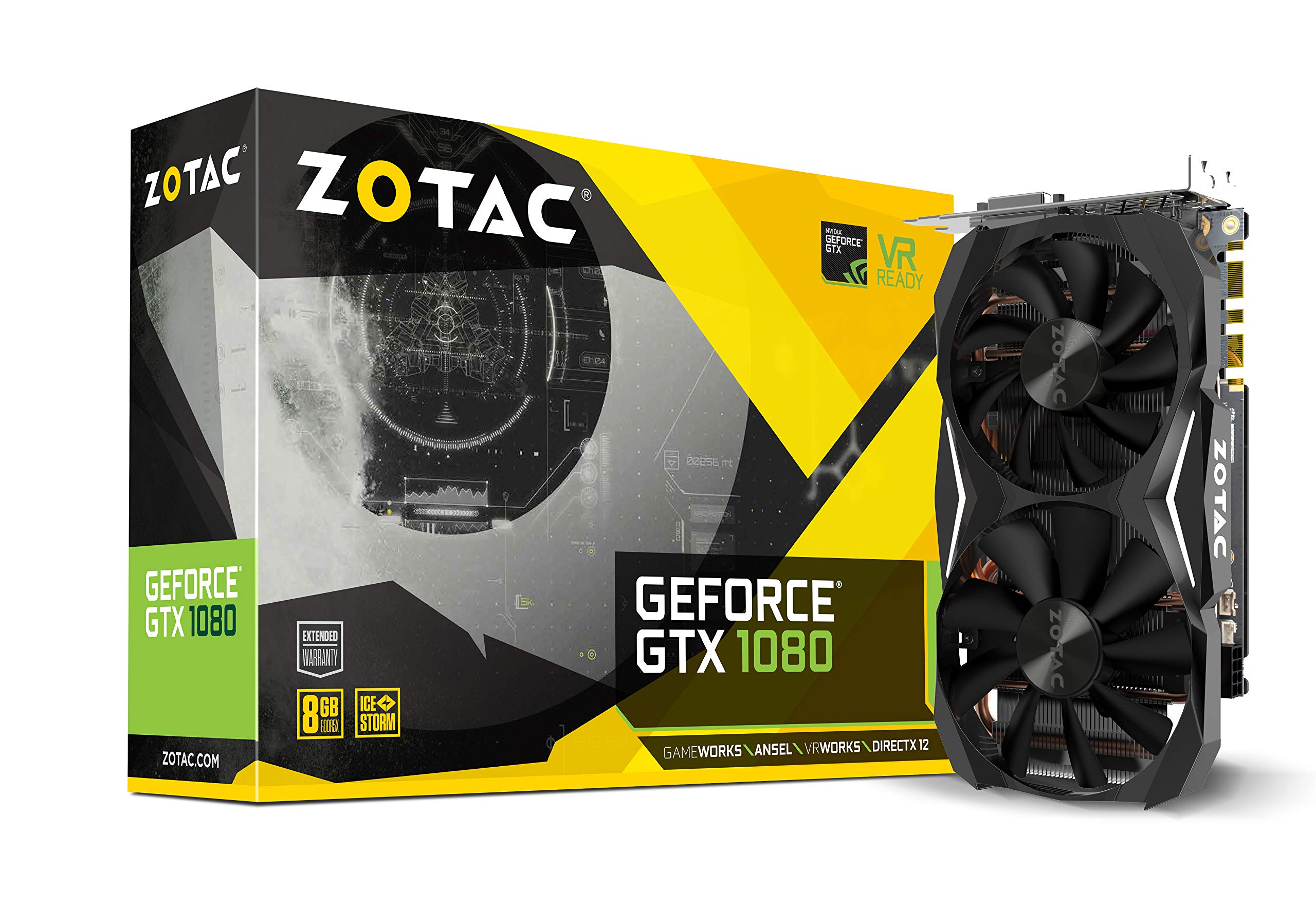 Amazon.com: ZOTAC GeForce GTX 1080 Mini 8GB GDDR5X VR Ready Gaming