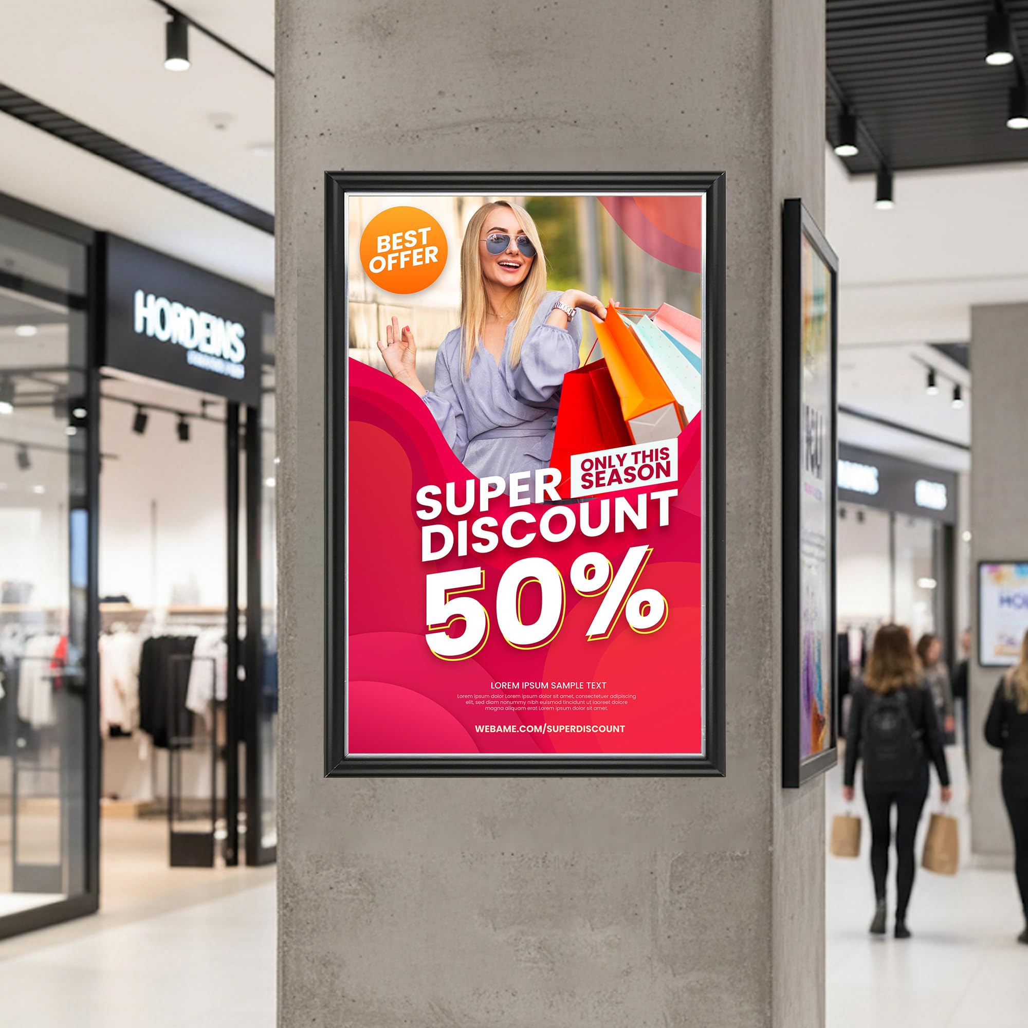 Amazon.co.jp: スナップフレーム11 x 17インチ、ポスターサイズ0.59