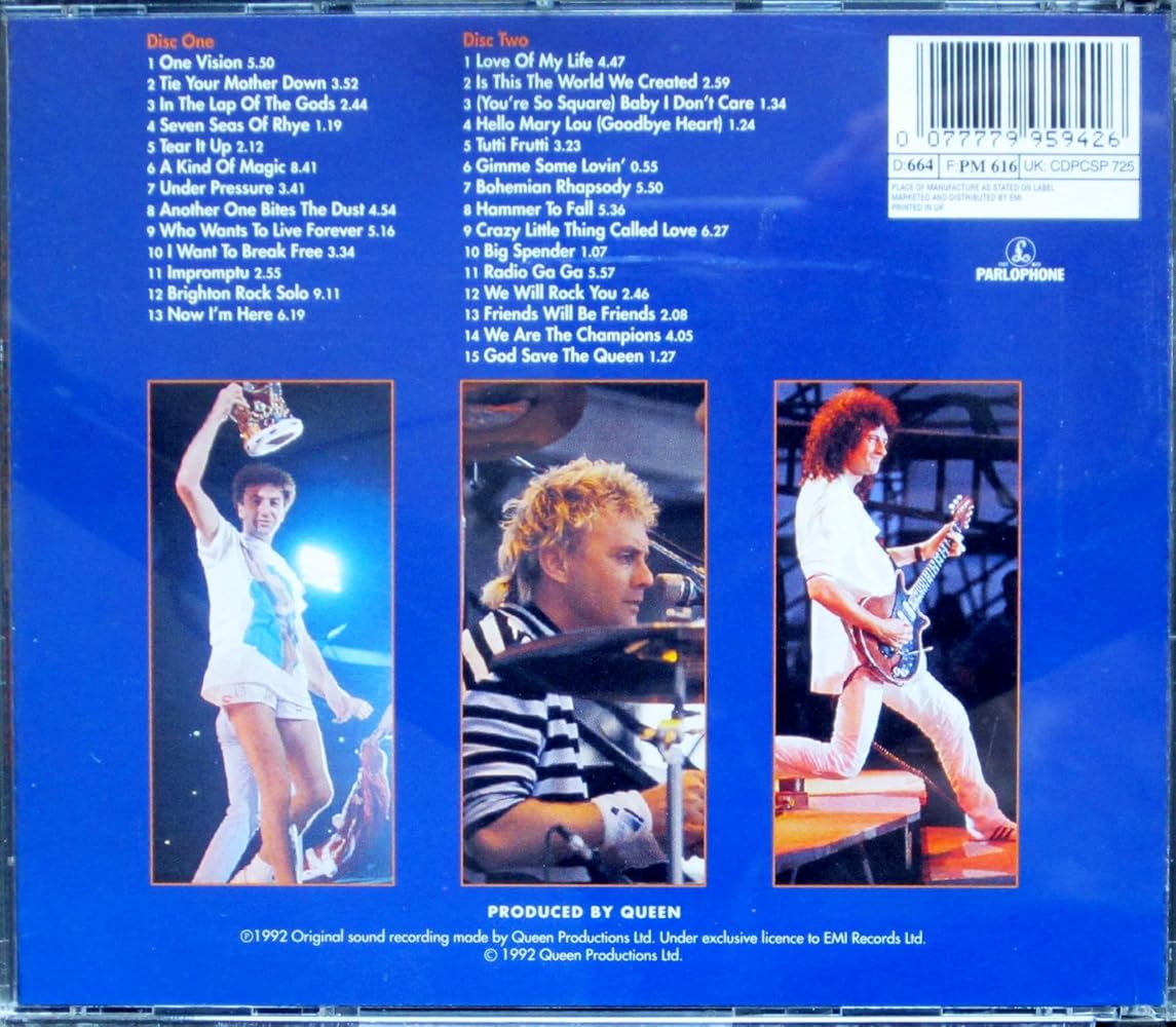 Amazon.co.jp: Live at Wembley, 1986 : Queen: ミュージック