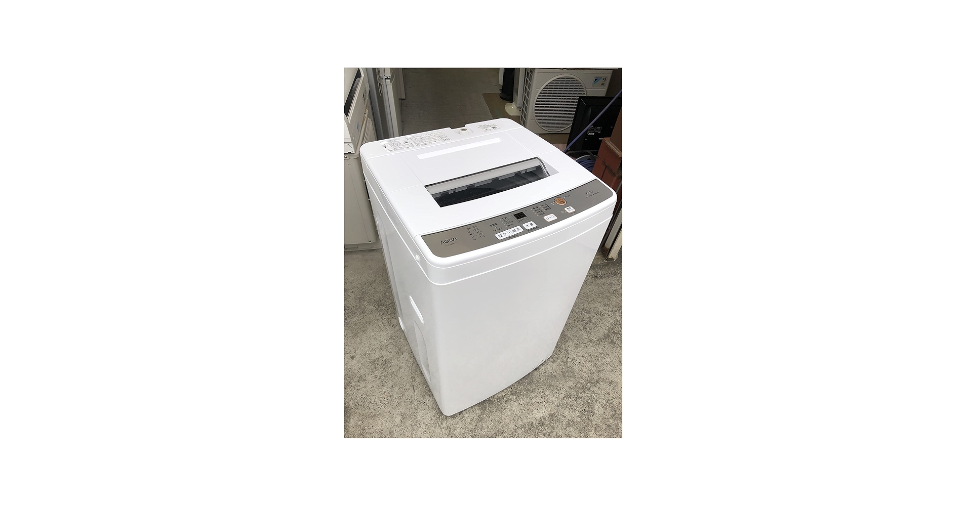 Amazon | AQUA アクア AQW-S6M 6.0kg 全自動洗濯機 | 洗濯機 通販