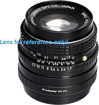 Amazon.com : Fotasy PK lens to Fuji X Adapter, Adapter for Pentax