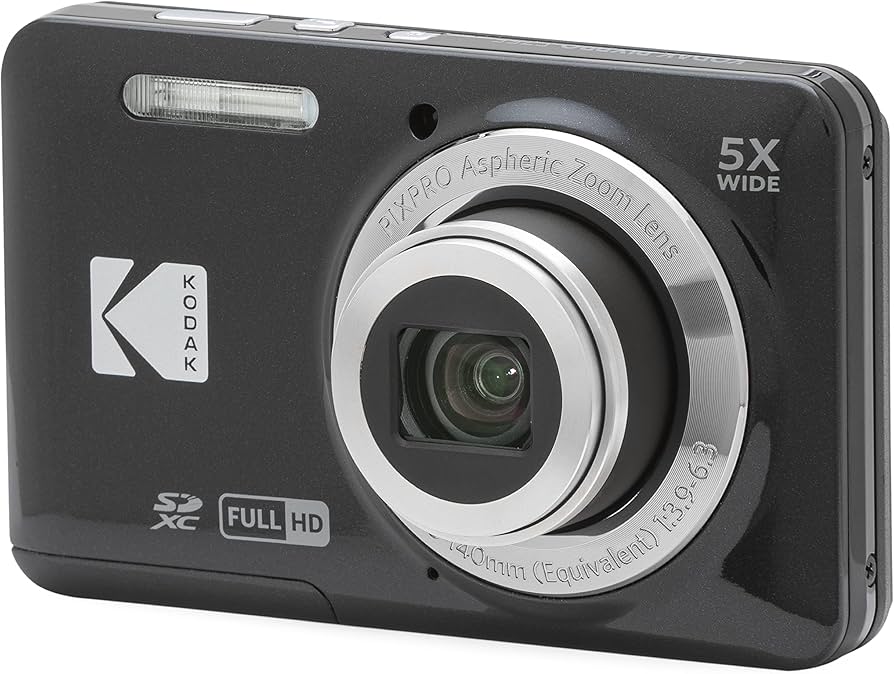 Amazon Canada: Kodak PIXPRO FZ55-BK 16MP Digital Camera 5X Optical