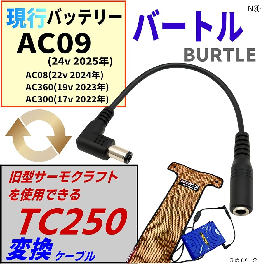 Amazon.co.jp: CNCTWO(コネクトツー) BURTLE バートル 空冷作業服