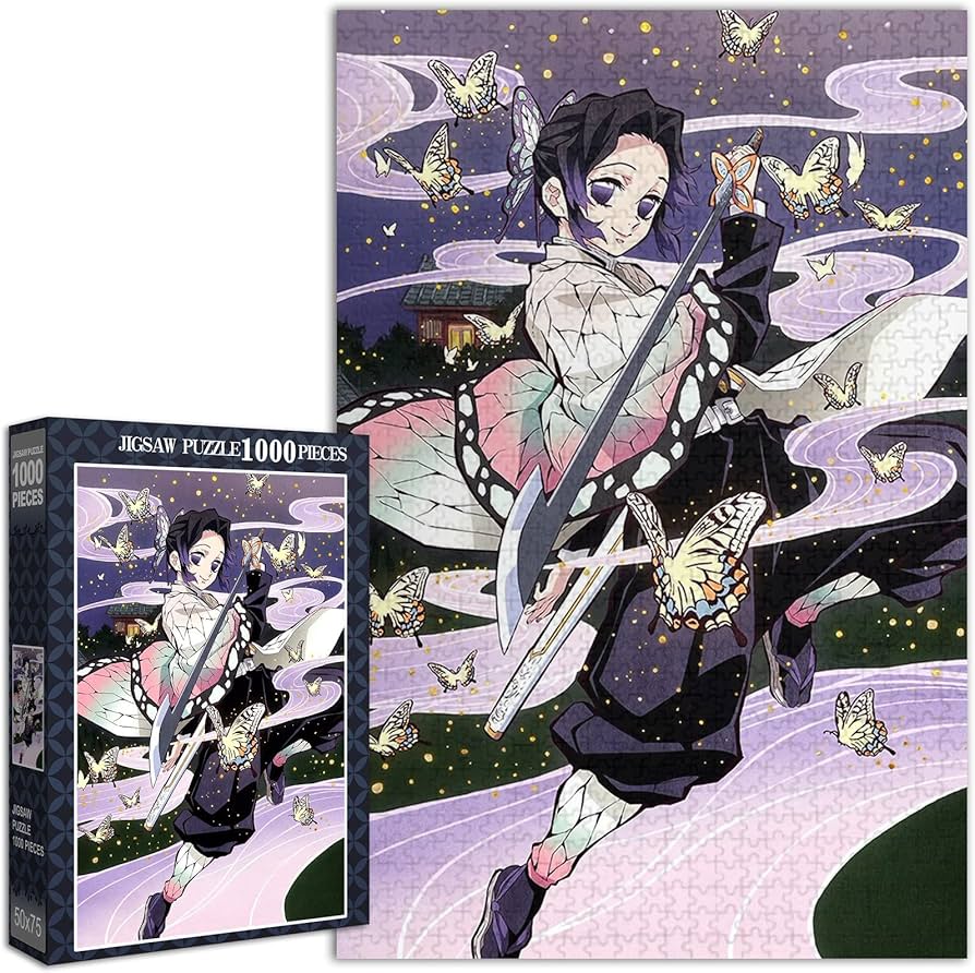 Amazon | 鬼滅の刃 胡蝶しのぶ パズル 1000ピース 鬼滅 ジグソーパズル