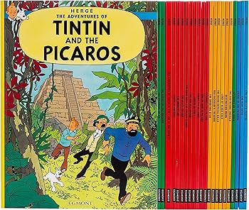 Amazon.com: The Adventure of Tintin Collection Book Box Set All