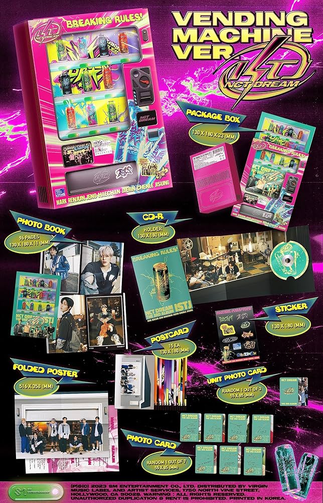 Nct Dream, NCT - The 3rd Album 'ISTJ' [Vending Machine ver