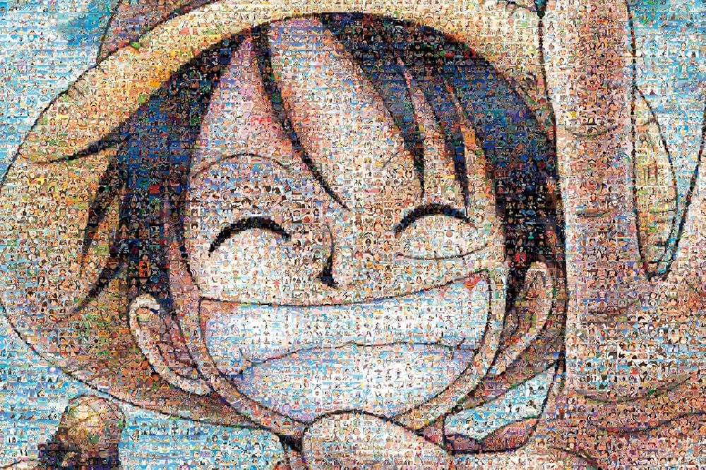 One Piece – 1000 x Jigsaw Puzzle [Mosaic Art] : Amazon.com.be: Toys