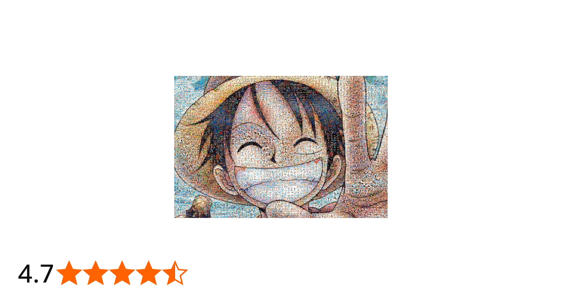 One Piece - 1000pcs Jigsaw Puzzle [Mosaic Art] : Amazon.co.uk