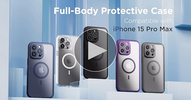 Amazon.com: TIESZEN for iPhone 15 Pro Max Case, Compatible with