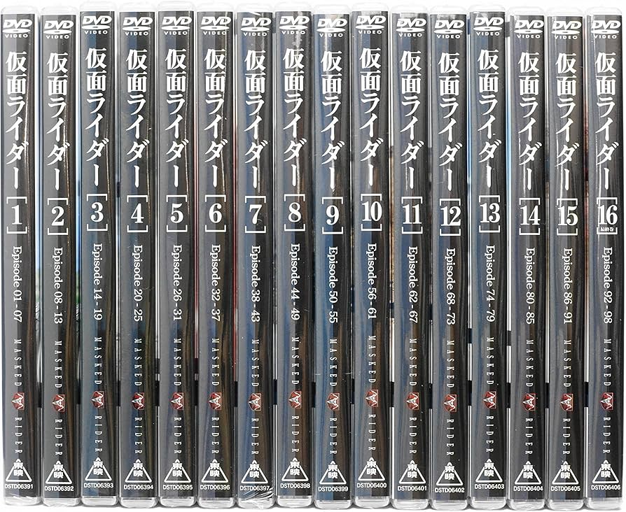 Amazon.co.jp: 仮面ライダー DVD全16巻セット : DVD