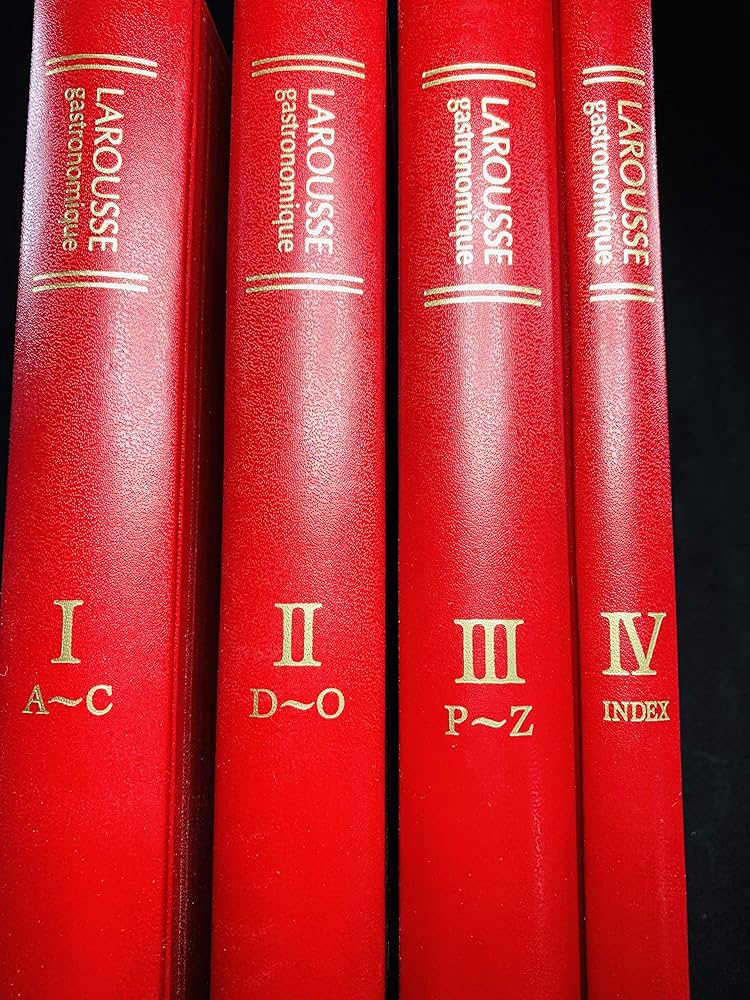 新ラルース料理大事典 (全4巻) LAROUSSE gastronomique | ジョエル