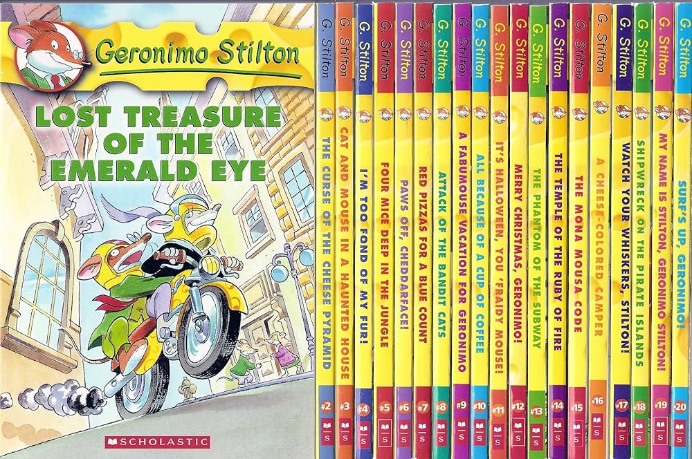 Geronimo Stilton Set, Books 1-41: 9780545127257: Amazon.com: Books