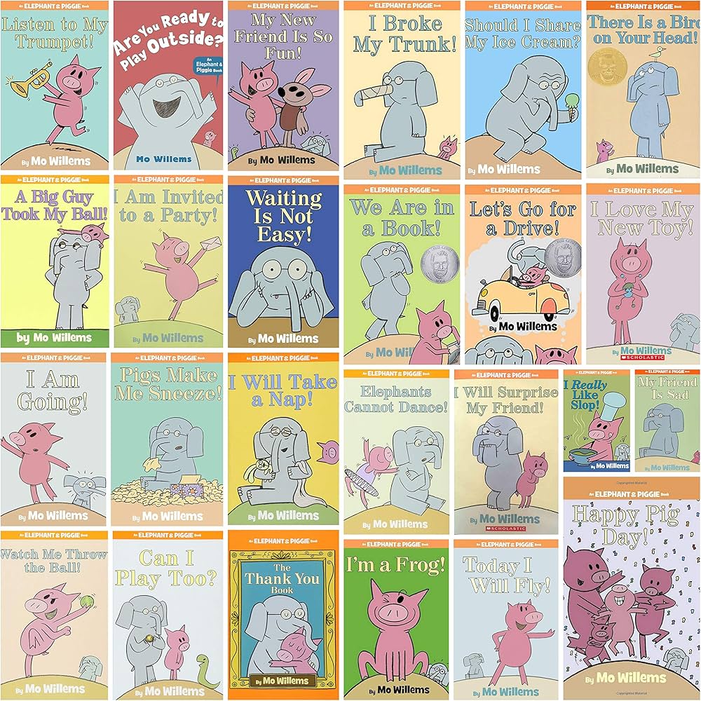 Elephant & Piggie Series Entire Complete 25 Books Set Collection
