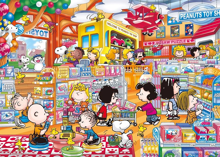 Amazon.co.jp: エポック社 500ピース ジグソーパズル PEANUTS