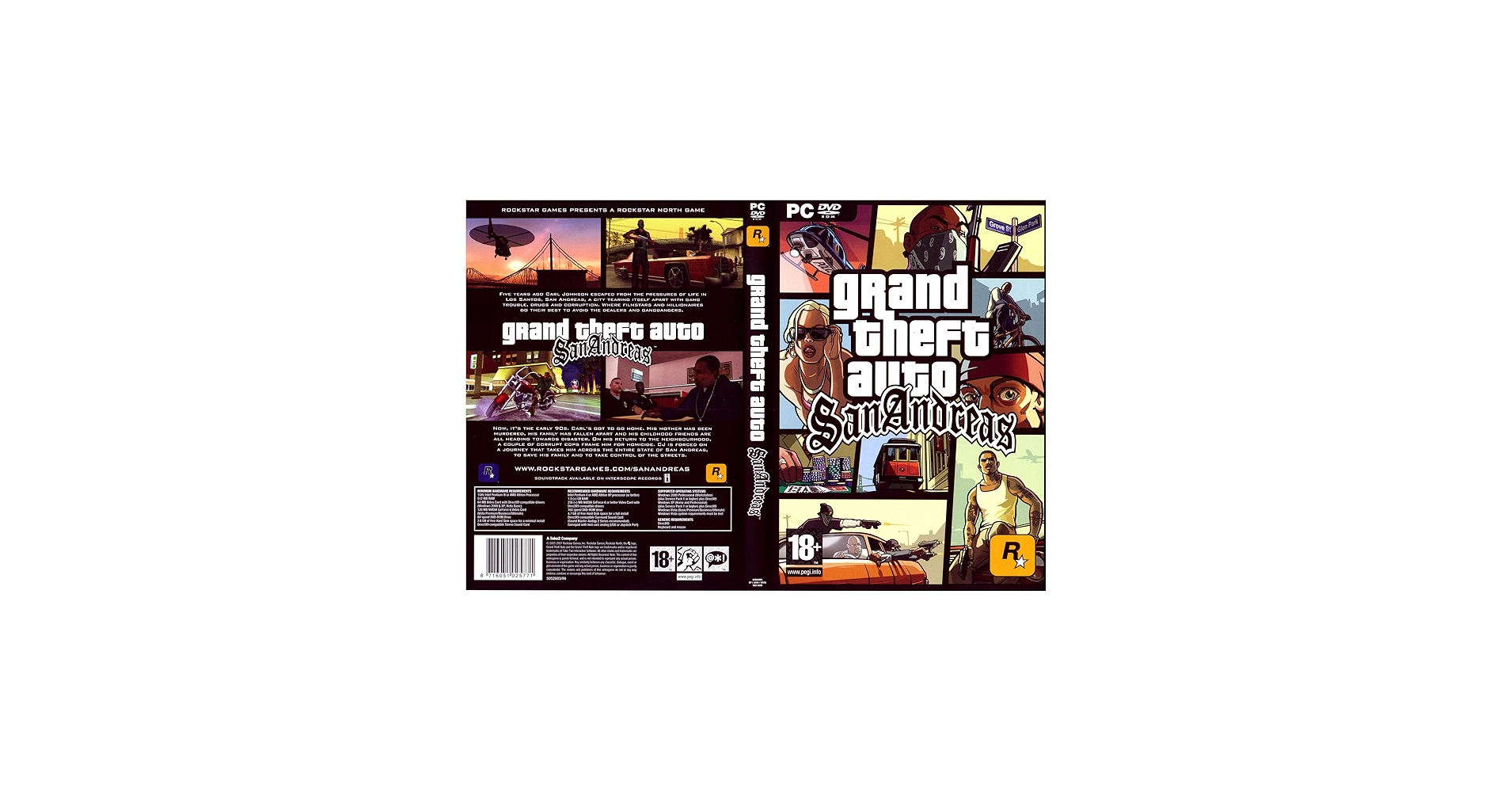 Amazon.com: Grand Theft Auto: San Andreas, Second Edition : Video