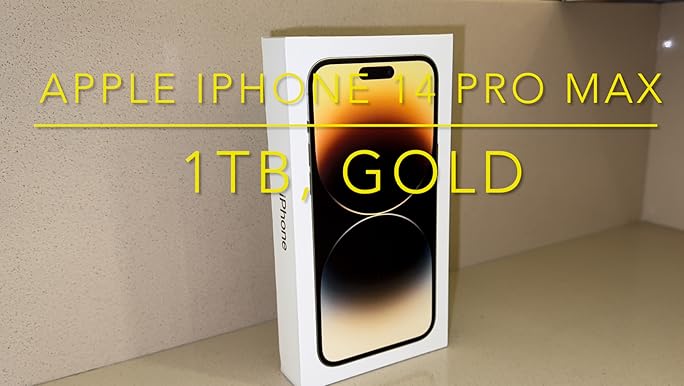 Amazon.com: Apple iPhone 14 Pro Max, 512GB, Gold - Unlocked