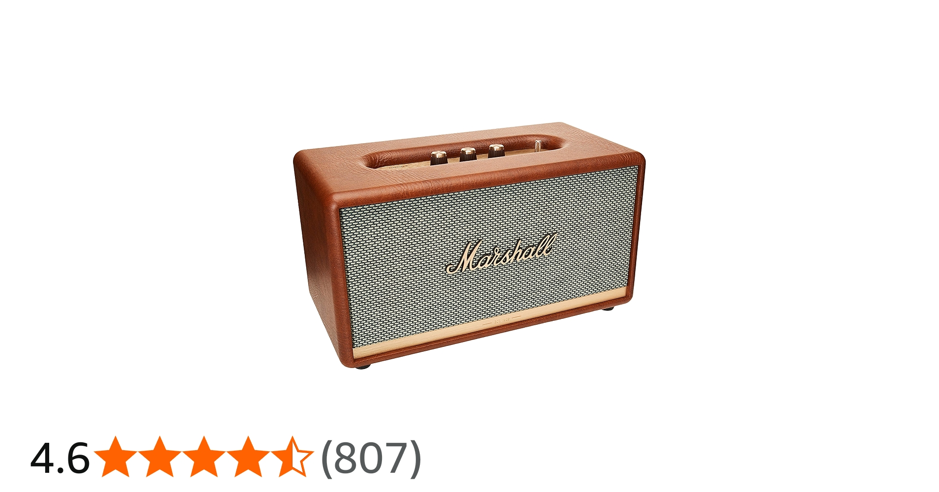 Marshall Stanmore II Home Bluetooth Speaker, Brown : Amazon.ca