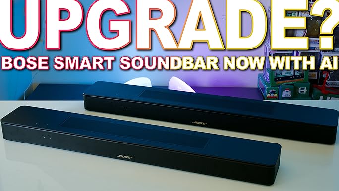 Amazon.com: Bose Smart Soundbar 600 with Dolby Atmos, Bluetooth