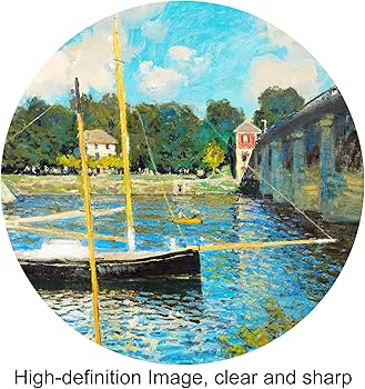 Amazon.co.jp: クロード・モネによるアルジャントゥイユの橋 フレーム