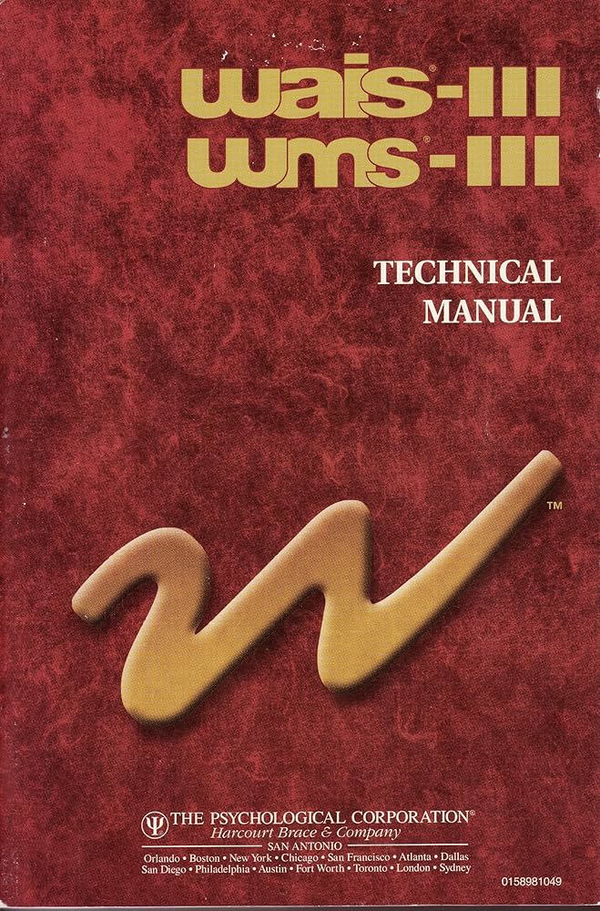 tmarchan専用 WAIS-III マニュアル＆検査セット tmarchan専用 WAIS-III