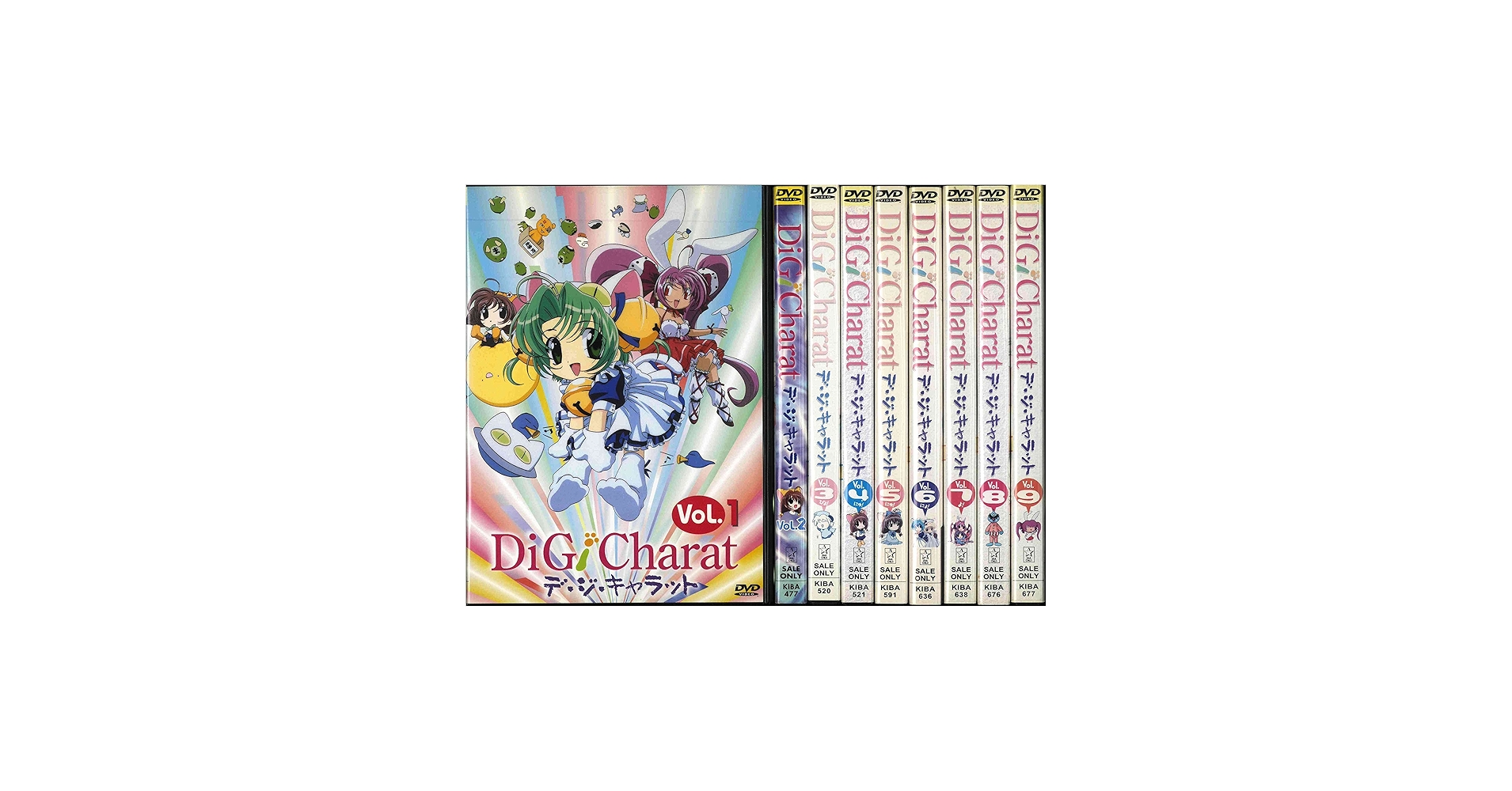 Amazon.co.jp: Di Gi Charat 全9巻セット [マーケットプレイス DVD