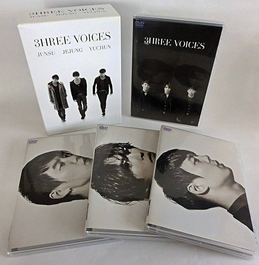 Amazon.co.jp: 3HREE VOICES [DVD] : JYJ (JUNSU/YUCHUN/JEJUNG): DVD