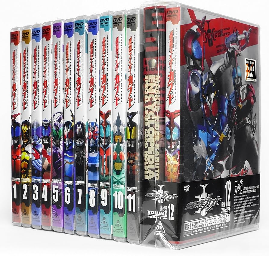 Amazon.co.jp: 仮面ライダーカブト 全12巻セット [マーケットプレイス