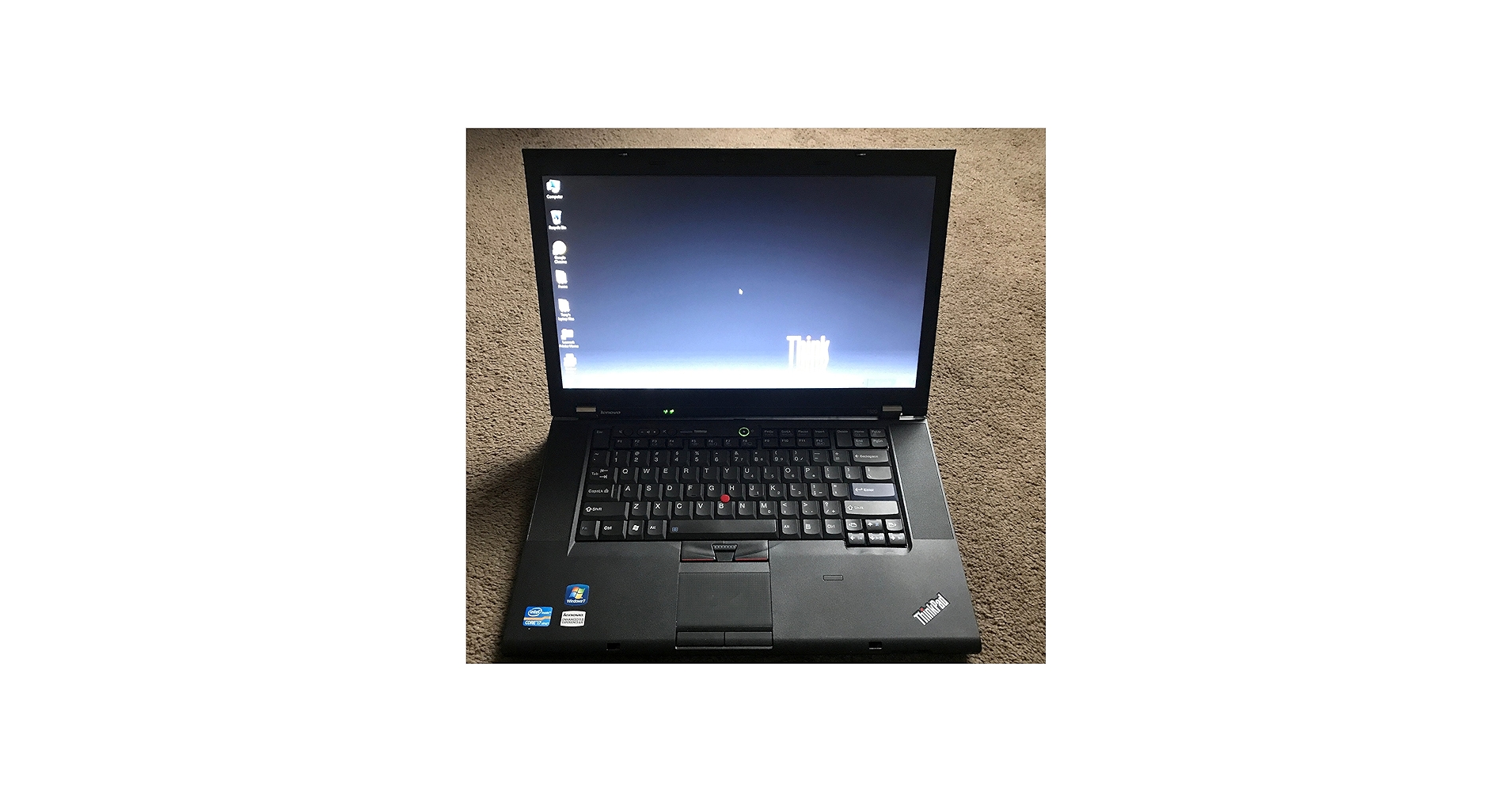 Lenovo ThinkPad T520 - Intel Core i7-2640m, 2.8GHz, 500GB HD, 4.0
