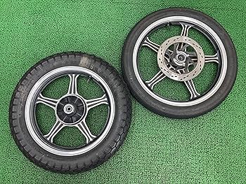 Amazon.co.jp: GN125-2F ホイール 前後 LC6PCJ2N4E0004*** スズキ 純正