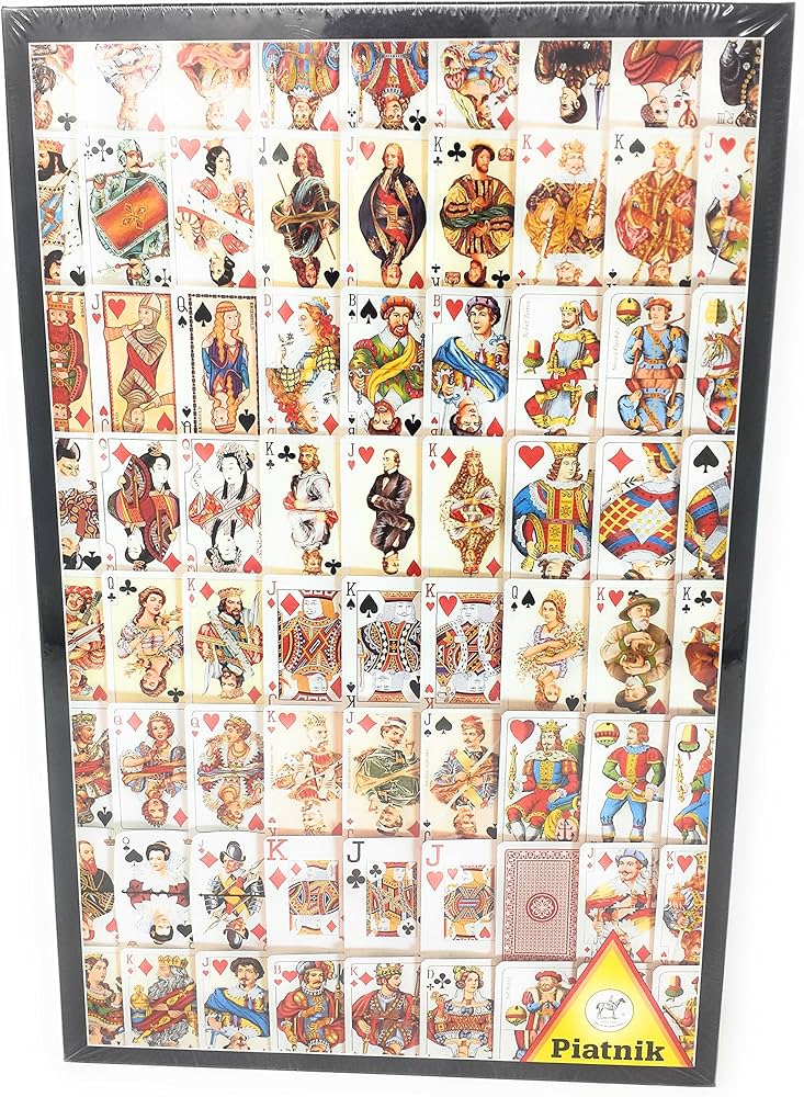 Amazon.com: Piatnik Playing Cards Puzzle : Toys & Games