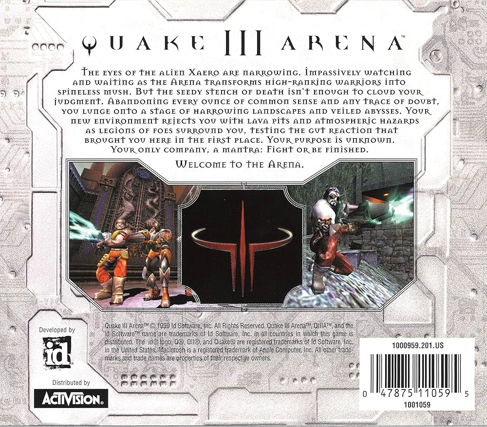 Amazon.com: Quake III: Arena : Video Games