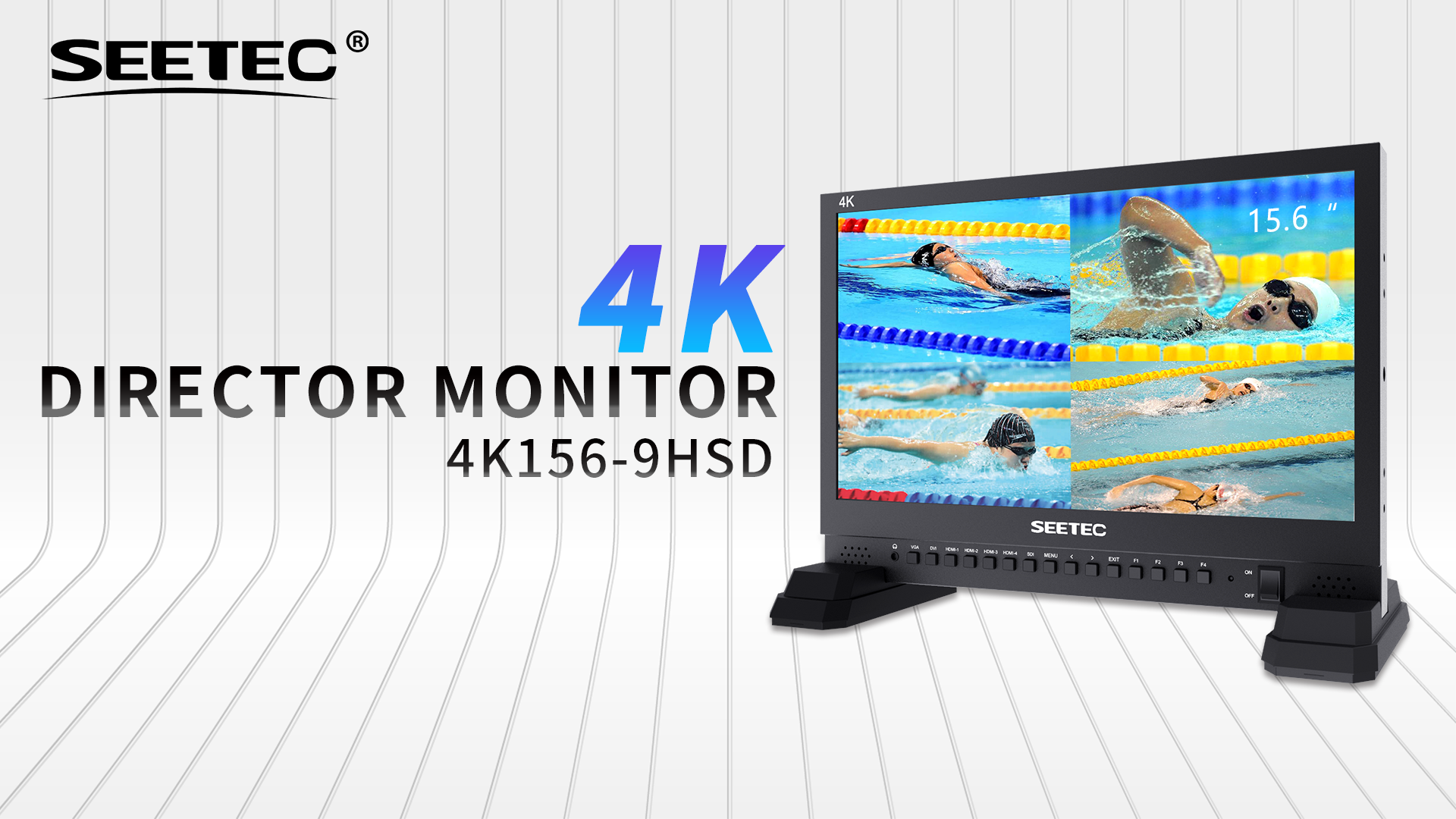 Amazon.com: SEETEC 4K156-9HSD 15.6 Inch Broadcast LCD Monitor with