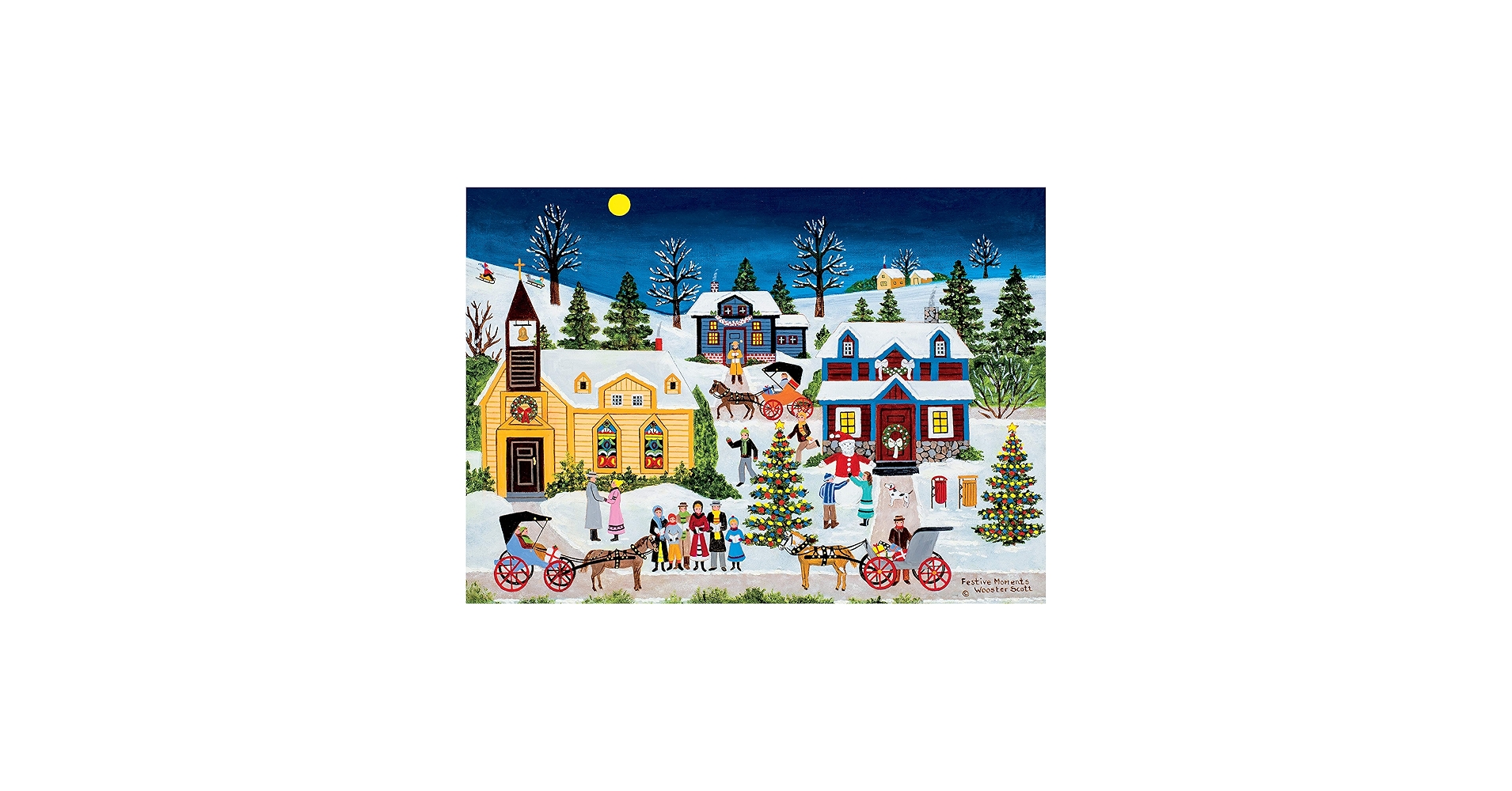 Amazon.com: Ceaco - Jane Wooster Scott Festive - 1000 Piece Jigsaw
