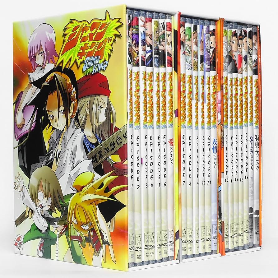 Amazon.co.jp: シャーマンキング DVD-BOX 全3巻セット [マーケット
