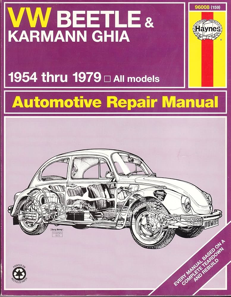 VWビートル&カルマン・ギア1954～1979 : メンテナンス&リペア・マニ