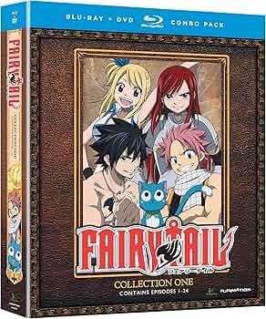 Amazon.com: Fairy Tail: Collection One (Blu ray/DVD Combo