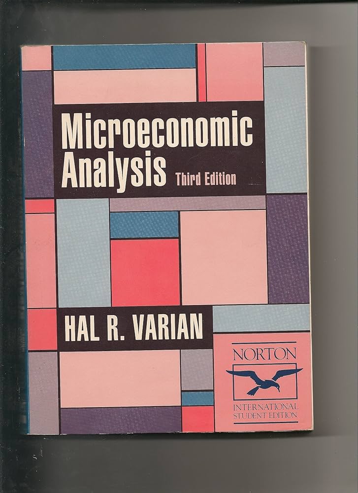 Amazon | MICRO ANALYSIS 3E ISE PA | Varian, Hal R. | Economics