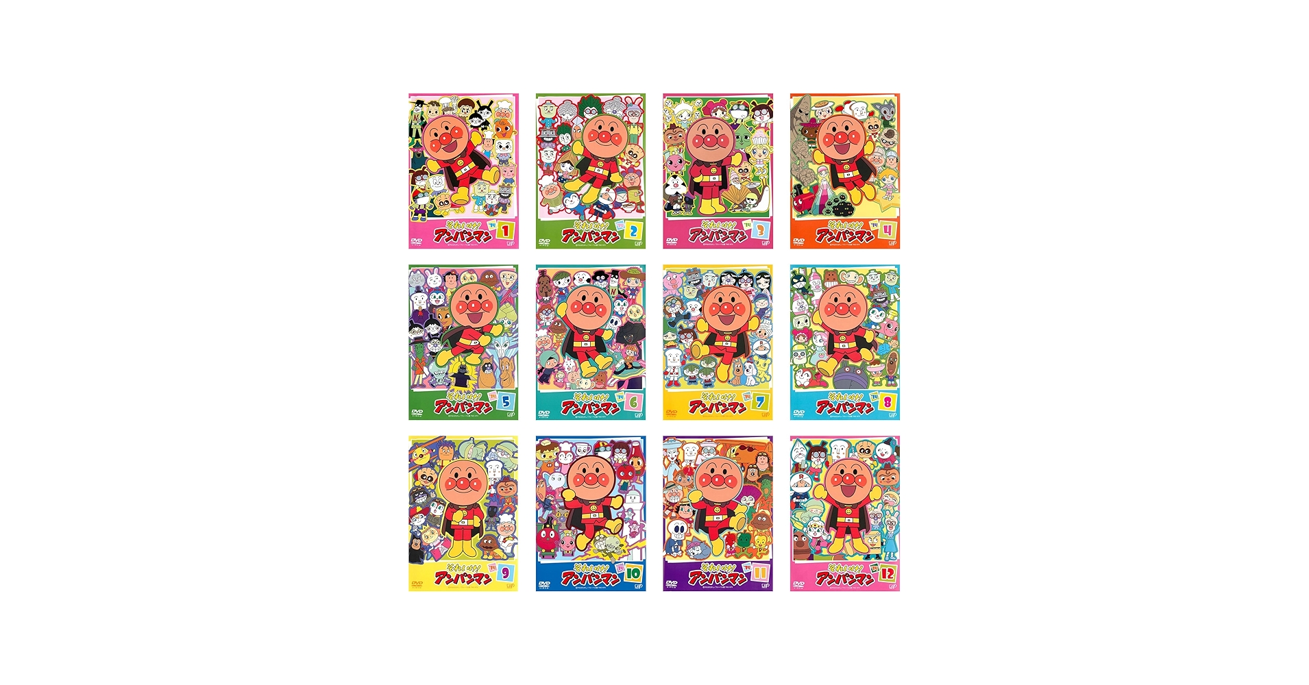 Amazon.co.jp: それいけ!アンパンマン '14 [レンタル落ち] 全12巻