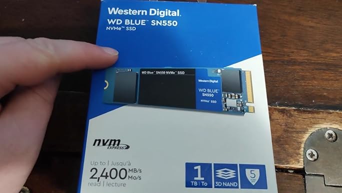 Amazon.com: Western Digital 1TB WD Blue SN550 NVMe Internal SSD