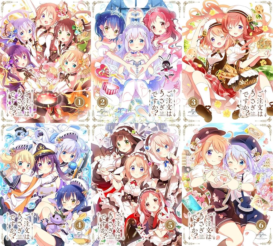 Amazon.co.jp | ご注文はうさぎですか?? (初回限定版) 全6巻セット