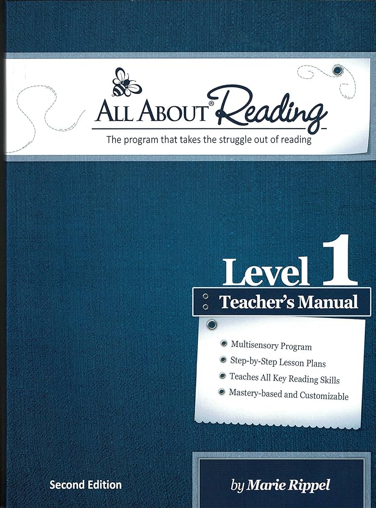Amazon.co.jp: All About Reading Level 1 Teachers Manual 2nd
