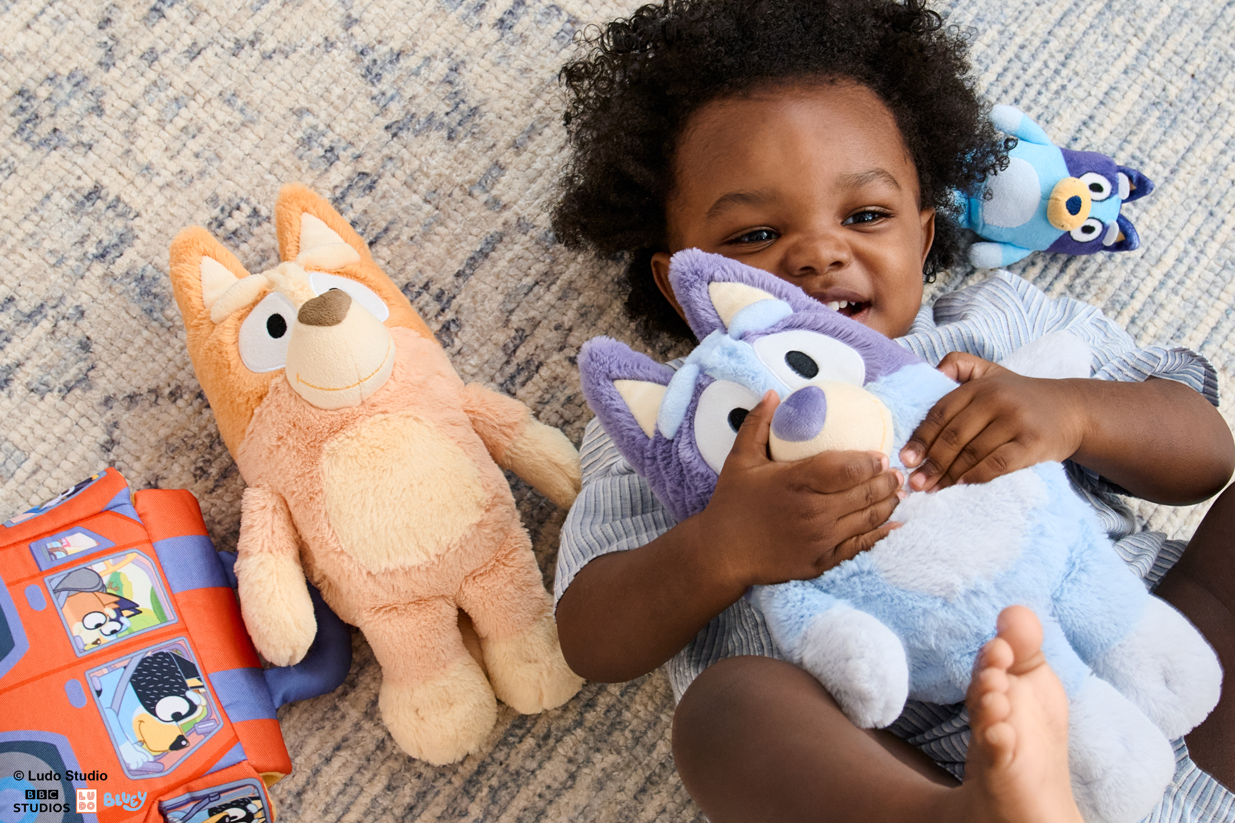 Amazon.com: GUND Bluey 5-Piece Plush Playset, Official Bluey