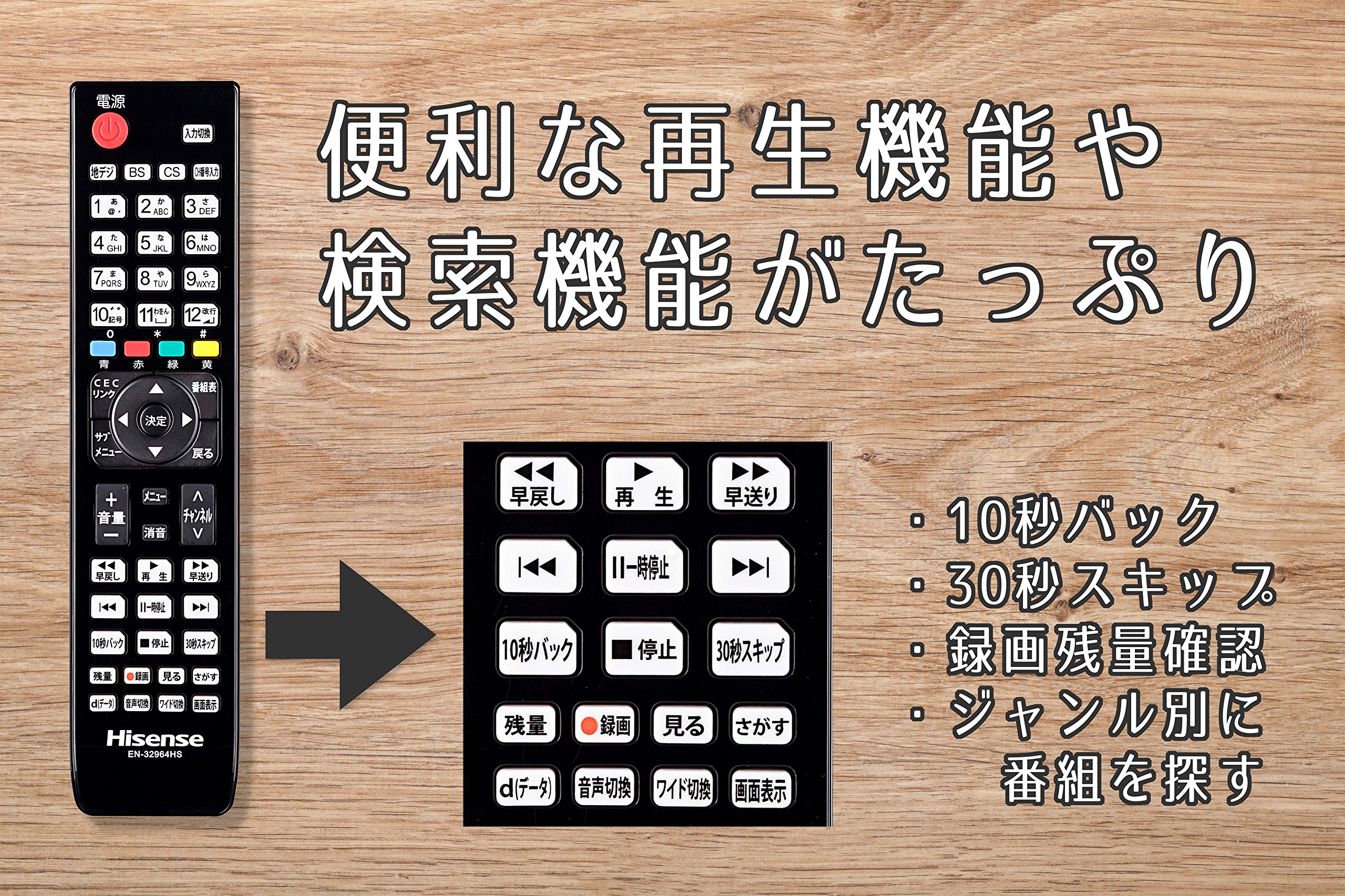 Amazon | ハイセンス 20V型 液晶 テレビ HJ20D55 ハイビジョン 外付け