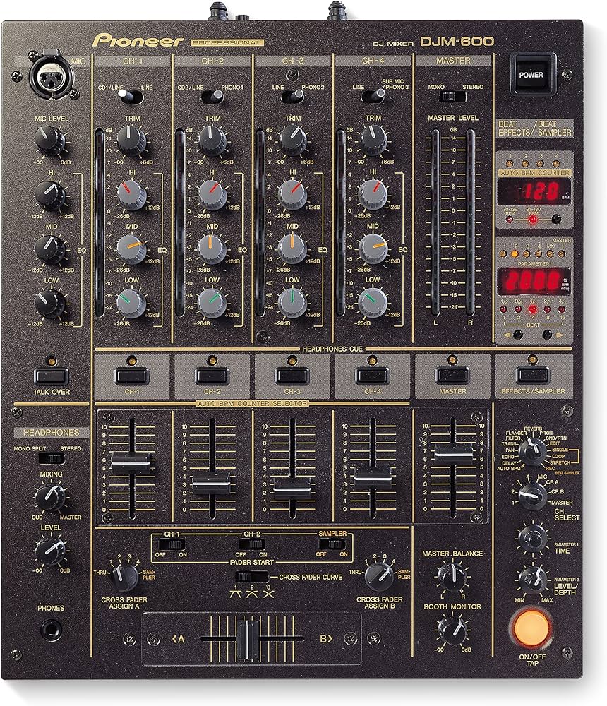 PIONEER DJM-600 Pro DJ Mixer : Amazon.in: Home Improvement