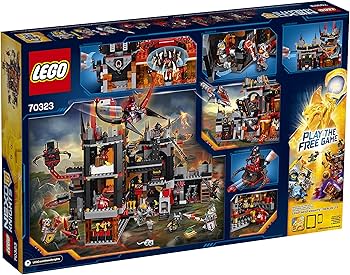 LEGO Nexo Knights 70323 Jestro's Volcano Lair Building Kit (1186